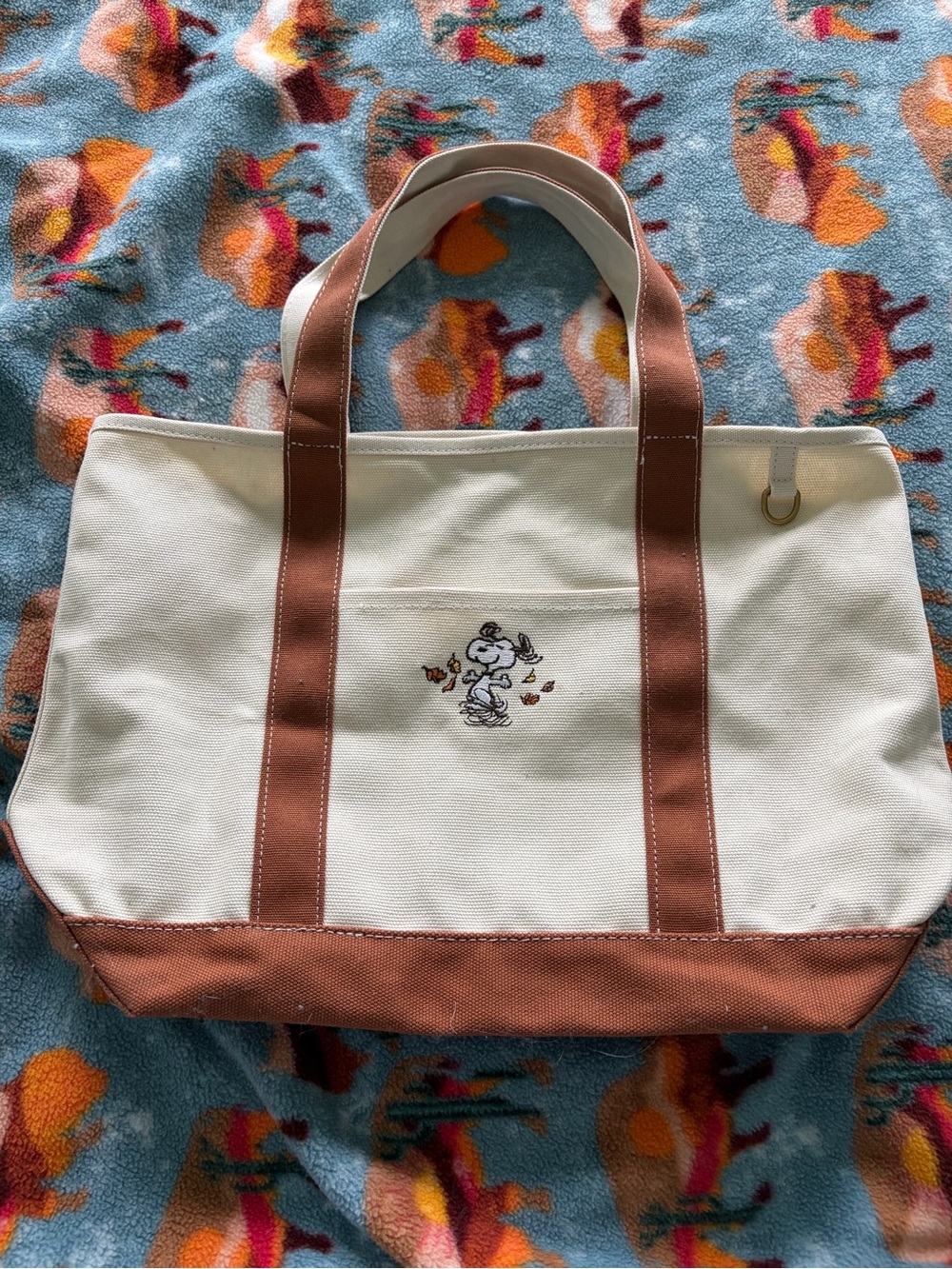 American Eagle Snoopy Fall Tote